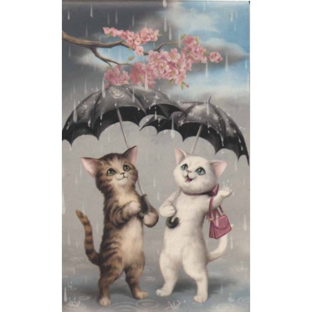 Raining Cats notesblok (lille)